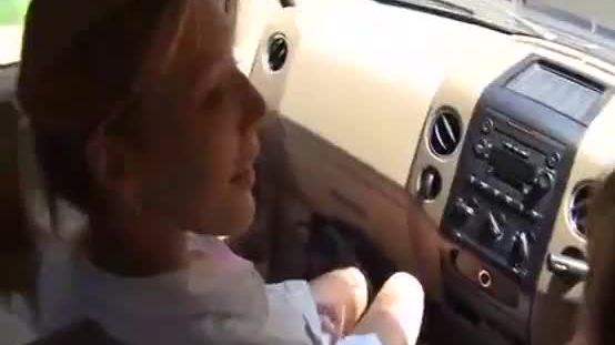 Blowjob For Dad In Car